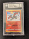 Radiant Charizard - 020/159 - Crown Zenith - (Graded Beckett 9)