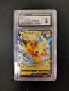 Pikachu v - SWSH285 - Black Star Promos - (Graded CGC 8)