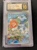 Castform Sunny Form (Art Rare) - Paradise Dragona - 067/064 - JAPANESE (CGC Pristine 10)