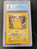 Pikachu (Common) - Base Set # 58/102 (Graded CGC 8)
