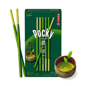 Gilco Pocky Double Rich Matcha 2oz - Sweets and Geeks