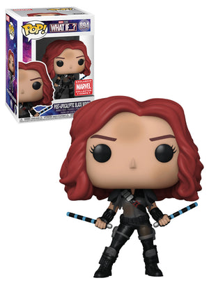 Funko Pop - Marvel What If...? - Post-Apocalyptic Black Widow (Marvel Collector Corps)  #894 - Sweets and Geeks