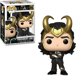 Funko POP! Marvel Studios: Loki - President Loki #898 - Sweets and Geeks