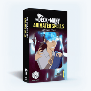 The Deck of Many: Animated Spells (5E): Level 8 Volume 1 - Sweets and Geeks