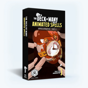 The Deck of Many: Animated Spells (5E): Spellcraft Volume 1 - Sweets and Geeks