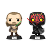Funko Pop! Star Wars : Star Wars - Qui-Gon Jinn vs. Darth Maul 2-Pack