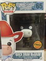 Funko Pop Animation: Quick Draw McGraw - Quick Draw McGraw (Black) #65 - Sweets and Geeks