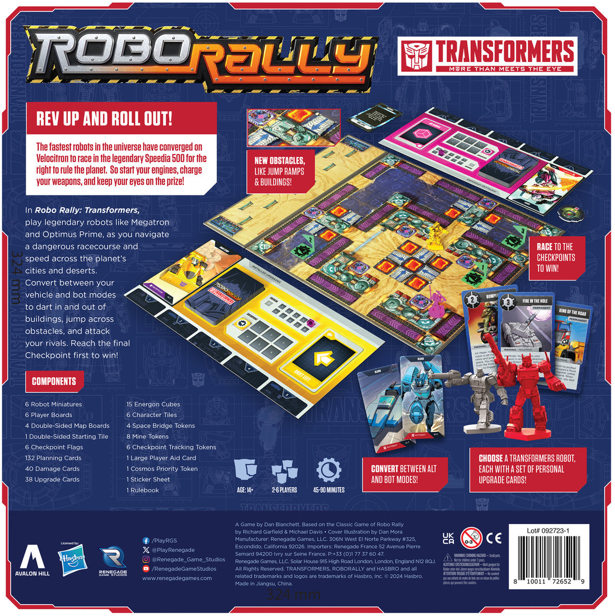 Transformers Rally Case Robo Rally: Transformers – Sweets and Geeks
