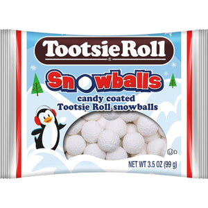 Tootsie Rolls Candy Coated Snowballs 3.5oz Pouch - Sweets and Geeks