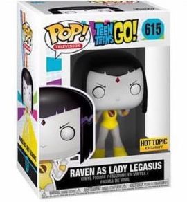 Funko Pop! Television: Teen Titans Go! - Raven as Lady Legasus (Hot Topic) #615 - Sweets and Geeks