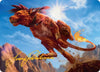 Red XIII, Proud Warrior Art Card (Gold-Stamped Signature) - Art Series: FINAL FANTASY - 30/53