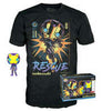 Funko Pop! Tees: Marvel Blacklight - Rescue XL