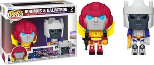 Funko Pop Television: Transformers - Rodimus & Galvatron (2023 Summer Convention Exclusive) 2-Pack - Sweets and Geeks