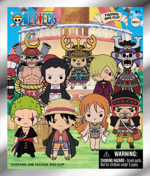 One Piece 3D Foam Keychain Blind Bag - Sweets and Geeks