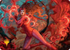 Scarlet Witch, Chaotic Avenger Art Card (Gold-Stamped Planeswalker Symbol) - Art Series: Marvel Super Heroes - #38/45