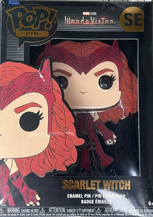 Funko Pop! Pins: Marvel - Scarlet Witch #SE - Sweets and Geeks