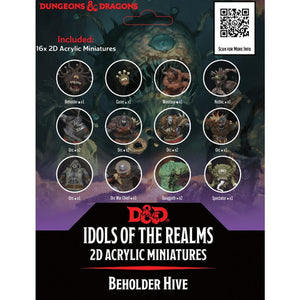 Dungeons & Dragons: Idols of the Realms 2D Set - Beholder Hive - Sweets and Geeks