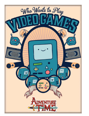 Adventure Time BMO Video Gae Magnet - Sweets and Geeks