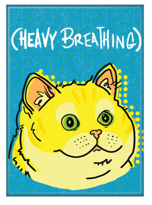 Crit Critters Heavy Breathing Magnet - Sweets and Geeks
