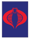 Gi Joe Cobra Insignia Magnet - Sweets and Geeks