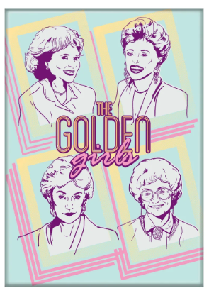 Golden Girls Cast Magnet - Sweets and Geeks