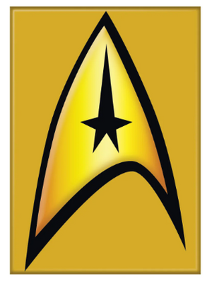 Star Trek Command Insignia Magnet - Sweets and Geeks