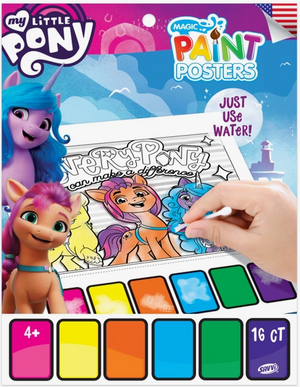 My Little Pony Magic Paint Posters 16 Pages - Sweets and Geeks