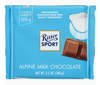 Ritter Sports 8.8oz Chocolate Bars- Alpine Milk Chocolate - Sweets and Geeks