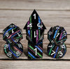 Black Rainbow Dice Box