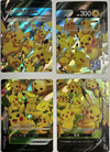 Pikachu V-Union - Set of 4 SWSH: Sword & Shield Promo Cards #025-028 - KOREAN