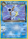 Dark Blastoise (Non Holo) - Team Rocket  #20/82