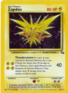 Zapdos (Non Holo) Unlimited - 30/62 - Fossil
