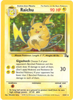 Raichu (Holo) - Fossil Unlimited - Card #14/62