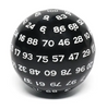 D100 (Black & White) Die (49mm)