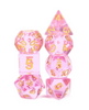 Pink Crystal 7-Die Set