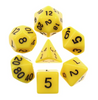 Opaque Yellow 7-Die Set