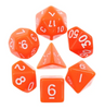 Opaque Orange 7-Die Set