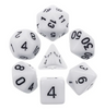 Opaque White 7-Die Set