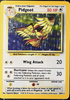 Pidgeot (Light Play)(Holo Rare) - Jungle Unlimited - 8/64 - NO SET SYMBOL