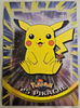 Pikachu (MP)(Silver Broken Rays Holo) #25 - Pokemon Topps Black Tag
