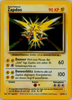 Zapdos (Moderately Played)(Holo Rare) - Base Set - 16/102 GERMAN