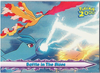 Battle In The Skies - Pokemon Topps Pokemon 2000 Movie Blue Logo