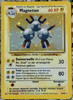 Magneton (Light Play)(Holo Rare) - Base Set Unlimited - # 9/102 GERMAN