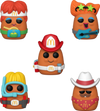 Funko Pop! Ad Icons: Scuba/Tennis/Fireman/Rockstar/Cowboy McNugget (5 Pack)