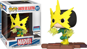 Funko Pop! Marvel - Sinister Six: Electro #1017 (BA) (Amazon Exclusive) - Sweets and Geeks