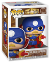 Funko POP Marvel: Infinity Warps -Soldier Supreme #858 (Glow)(Special Edition) - Sweets and Geeks