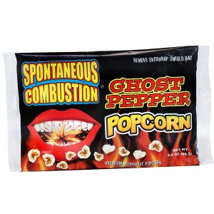 SPONTANEOUS COMBUSTION GHOST PEPPER POPCORN - Sweets and Geeks