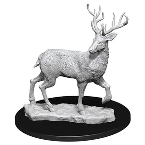 WizKids Deep Cuts Unpainted Miniatures: W07 Stag - Sweets and Geeks