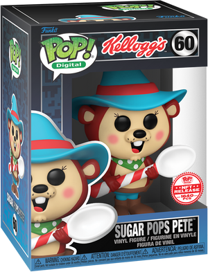 Funko Pop! Digital: Kellogg's - Sugar Pops Pete (NFT Release) #60 (1640 pcs) - Sweets and Geeks