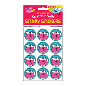 Scratch 'N Sniff Stinky Stickers- Cherry Good Cherry Punch - Sweets and Geeks